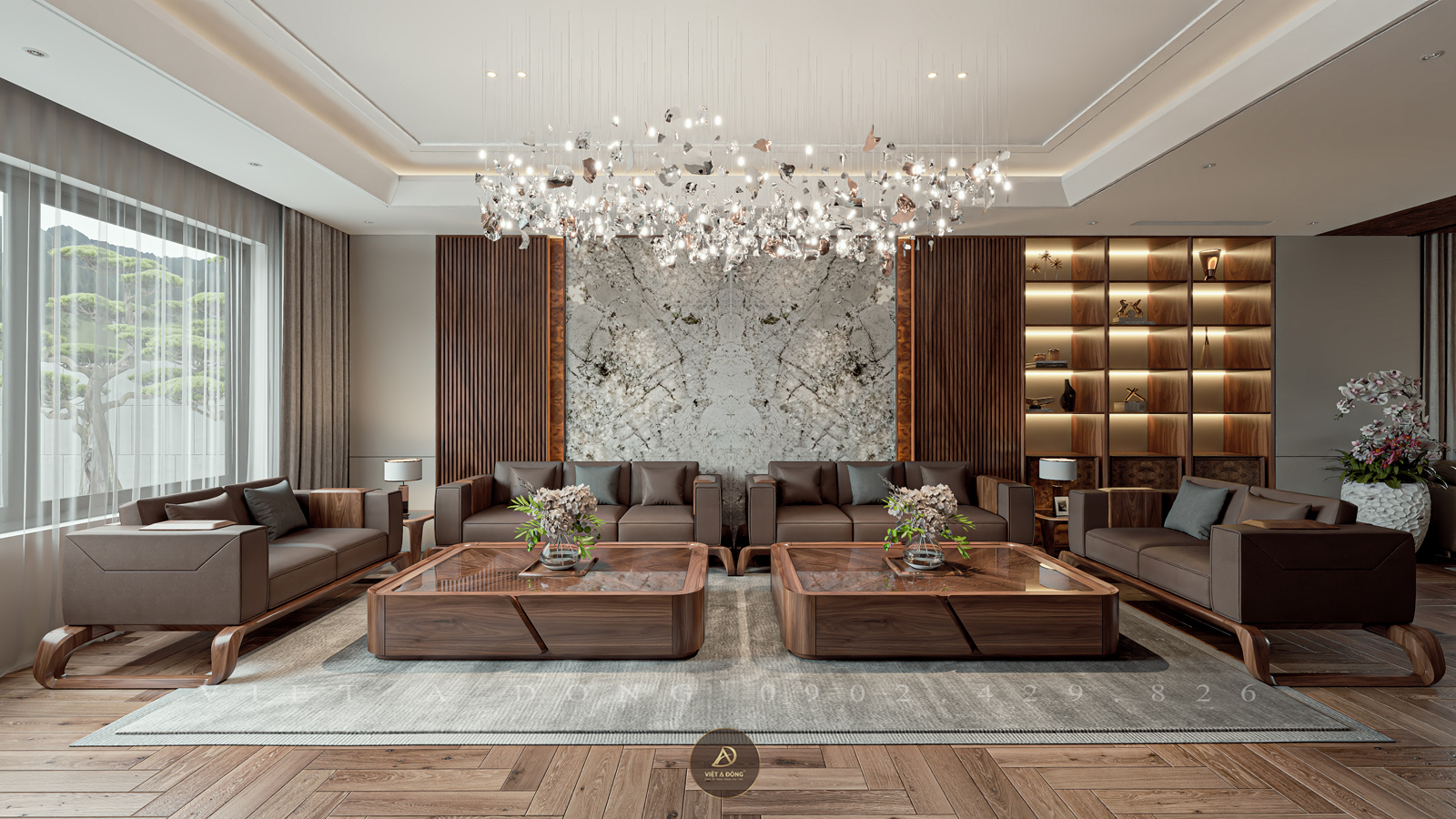 Mang đến sự đẳng cấp cho gia chủ